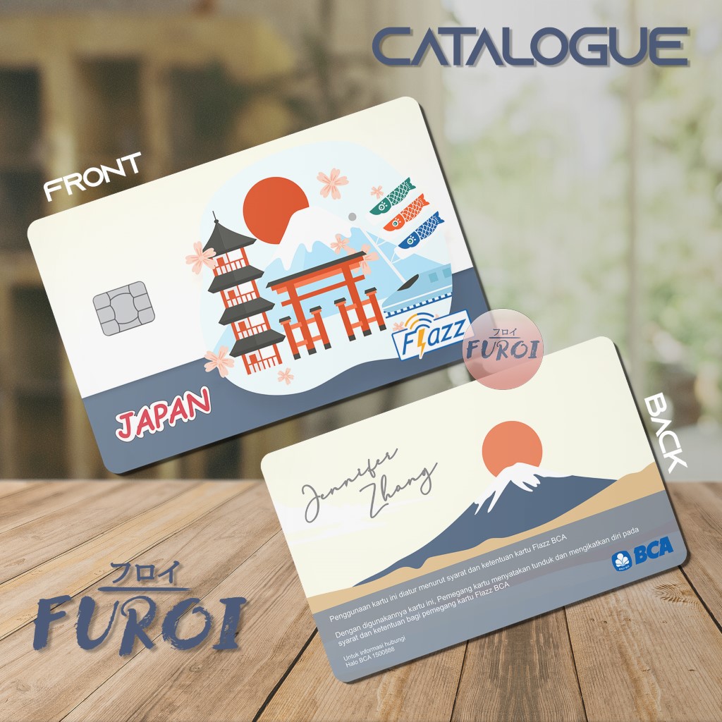 Jual Kartu Flazz BCA | Kartu Emoney Mandiri | Jepang | Fuji Pagoda ...
