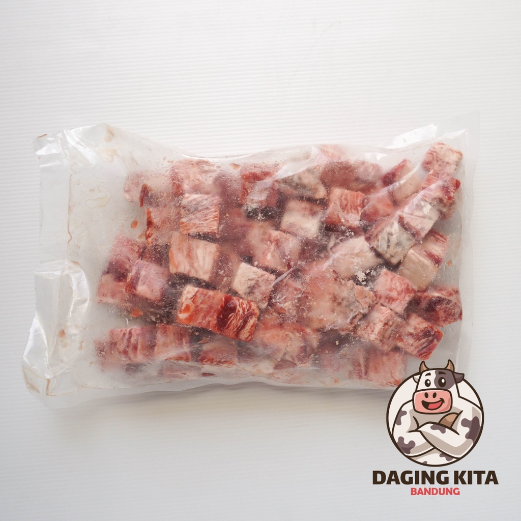 Jual Daging Sapi Wagyu Saikoro Meltik Cube / Wagyu Saikoro Cube 250gr ...