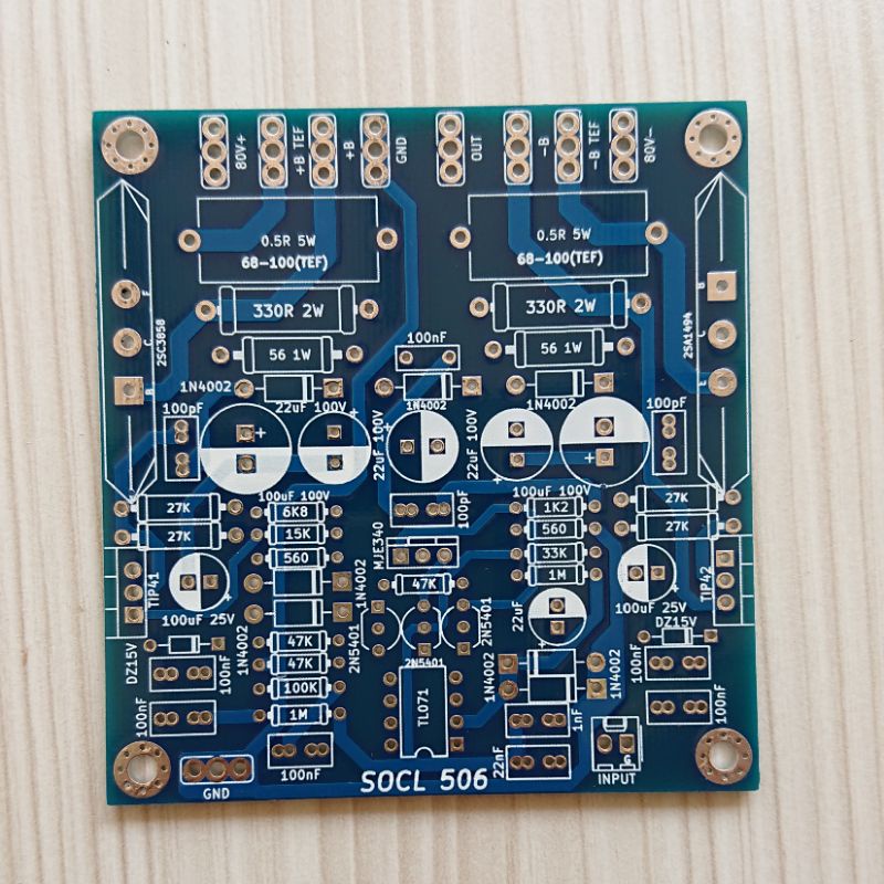 Jual Pcb Socl 506 Driver Socl 506 Driver Power Bening PCB Dobel Layer