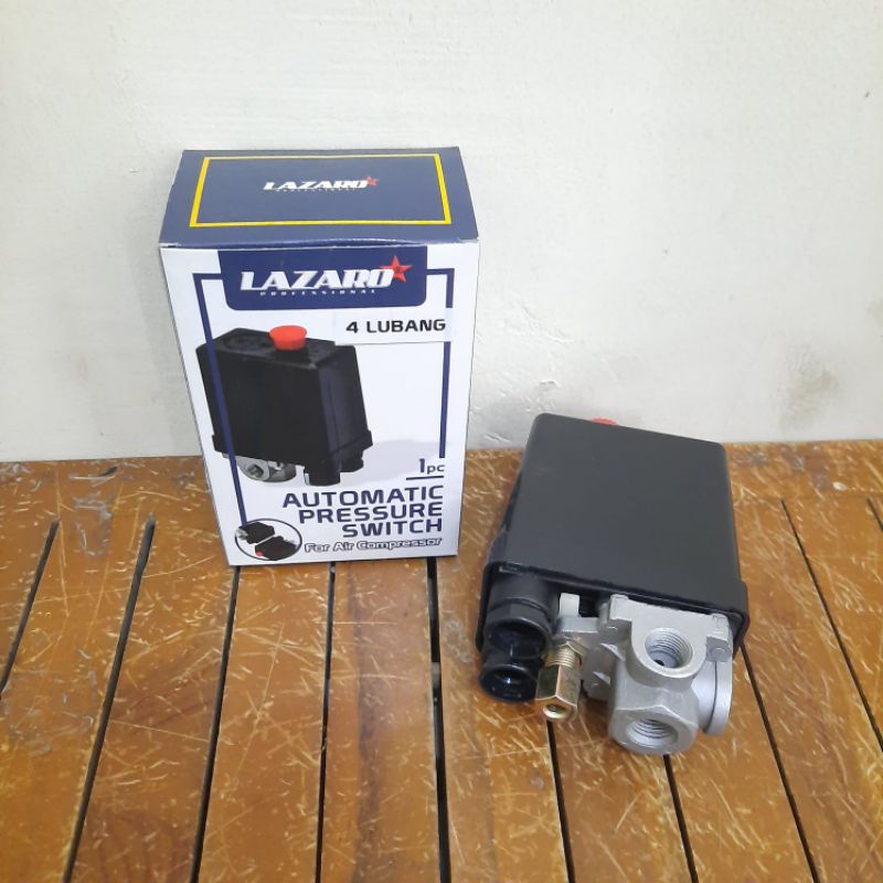 Jual Otomatis Compressor 4 Lubang Lazaro Automatic Pressure Switch ...