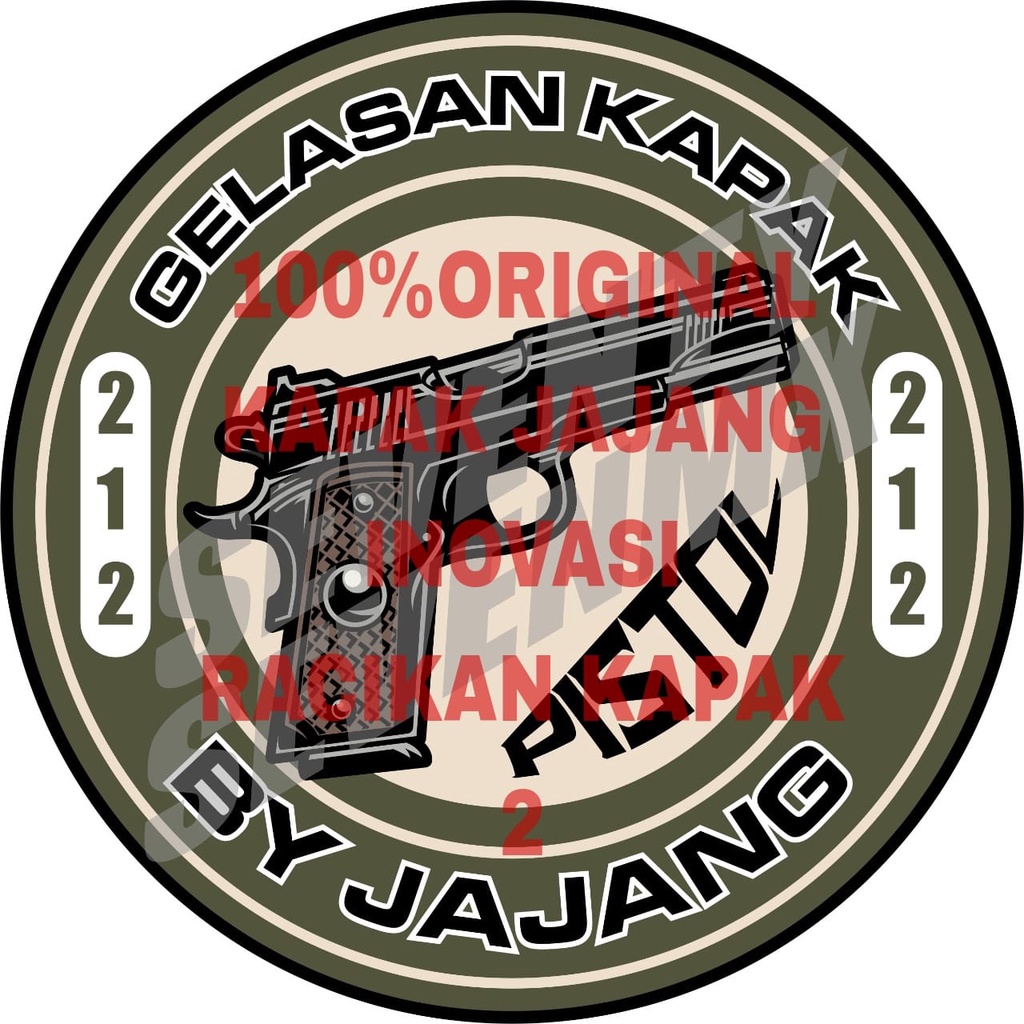 Jual Benang Gelasan Kapak Jajang Pistol 212 Original Terlaris Populer Shopee Indonesia 9126