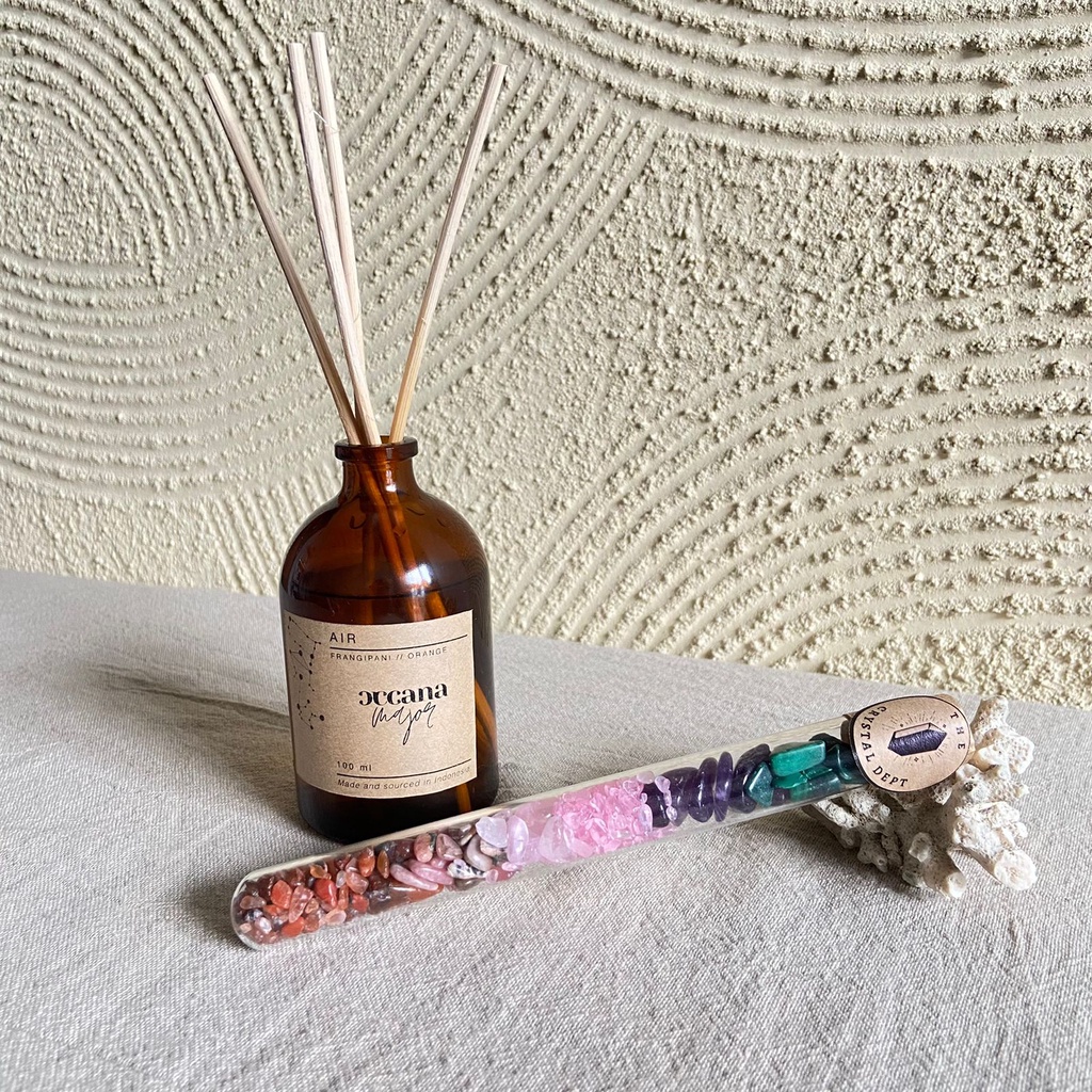 Jual [The Crystal Dept X Arcana Major] AIR 5 Chakra Crystal & Elemental ...