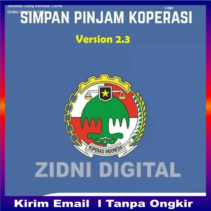 Jual Aplikasi Simpan Pinjam Koperasi Web Based Zidni Digital Official