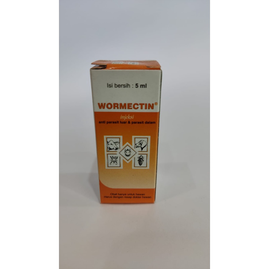 Jual WORMECTIN INJEKSI - (BOTOL) - Obat Suntik Membasmi Parasit Demodek ...