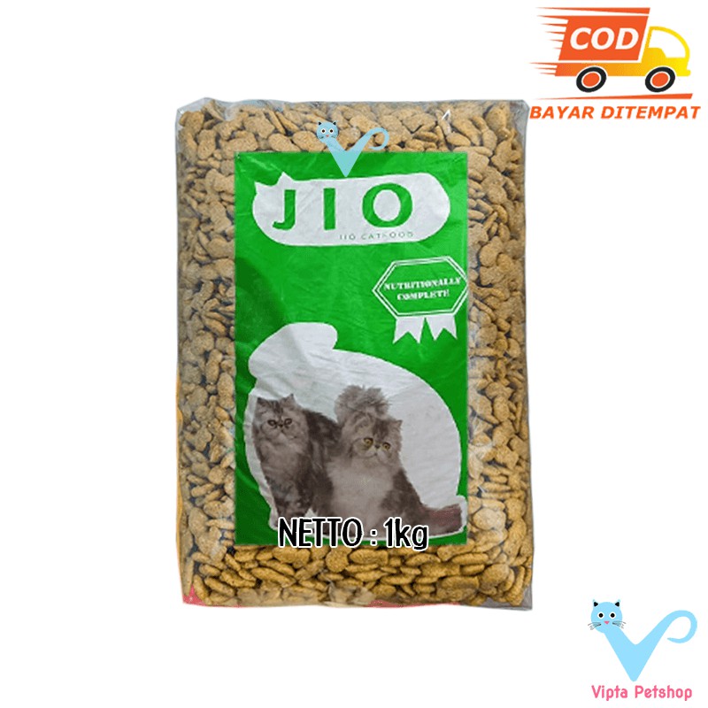 Jual Makanan Kucing Rasa Tuna JIO Cat Food Repack 1kg Shopee Indonesia