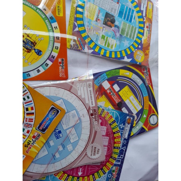 Jual MAGIC CARDS PAKET SMP/ALAT BELAJAR ANAK SMP/FLASHCARDS | Shopee ...