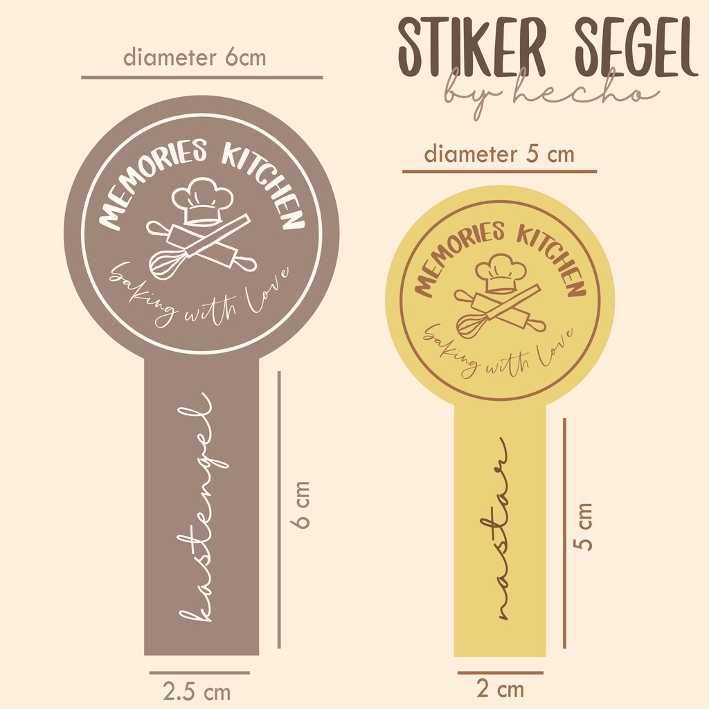 Jual Stiker Segel Sticker Seal Stiker Segel Toples Stiker Segel Botol Stiker Segel Jar