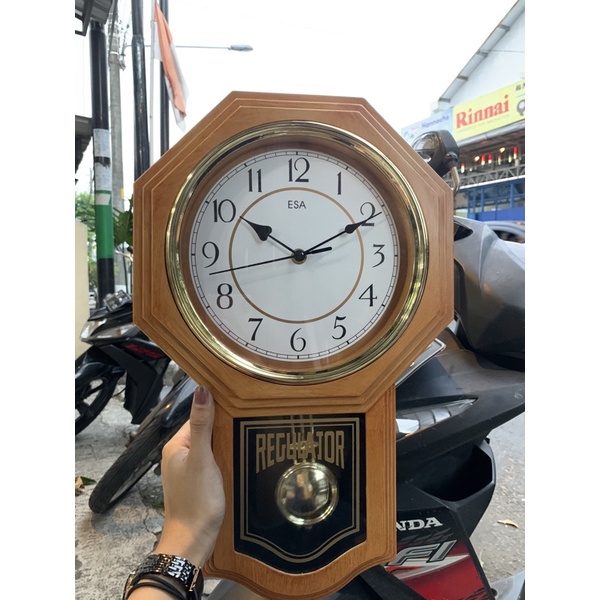 Jual Jam dinding bandul regulator bunyi bell suara musik bandul goyang ...