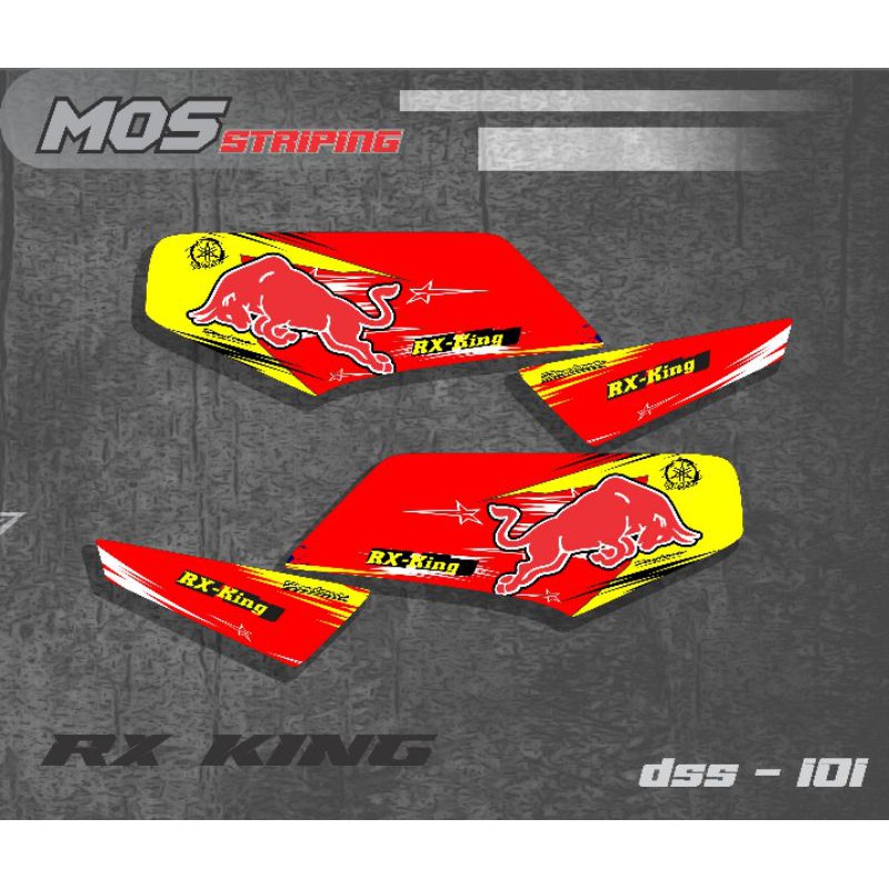 Jual MOS- 101 striping rx king sticker Yamaha rx king(COD) | Shopee ...