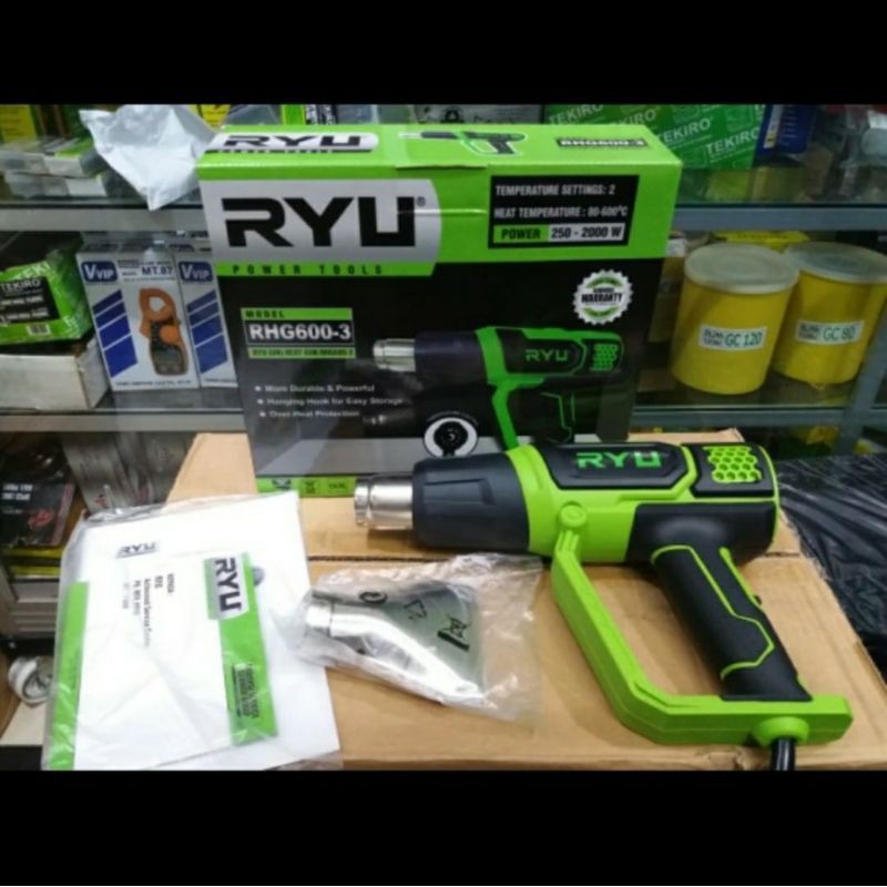 Jual Ryu Heat Gun Hot Gun Mesin Pemanas RHG600-4 RHG 600-4 / RHG 600-3 ...
