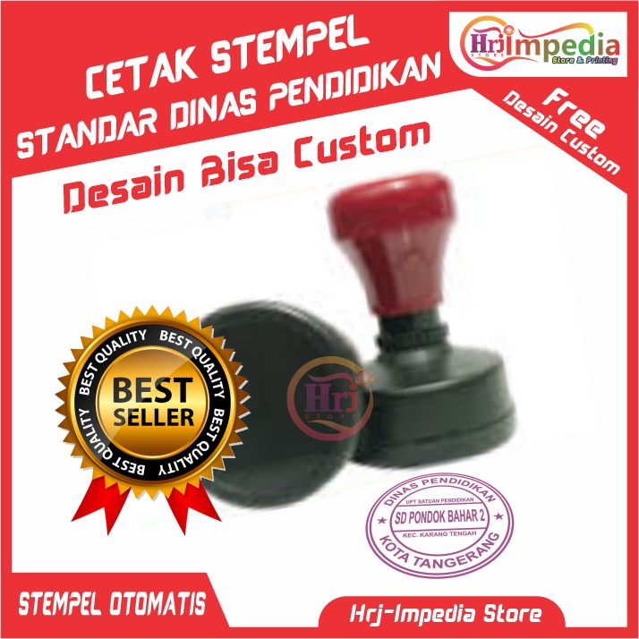 Jual Cetak Stempel Dinas Pendidikan Otomatis | Cetak Stempel Otomatis ...