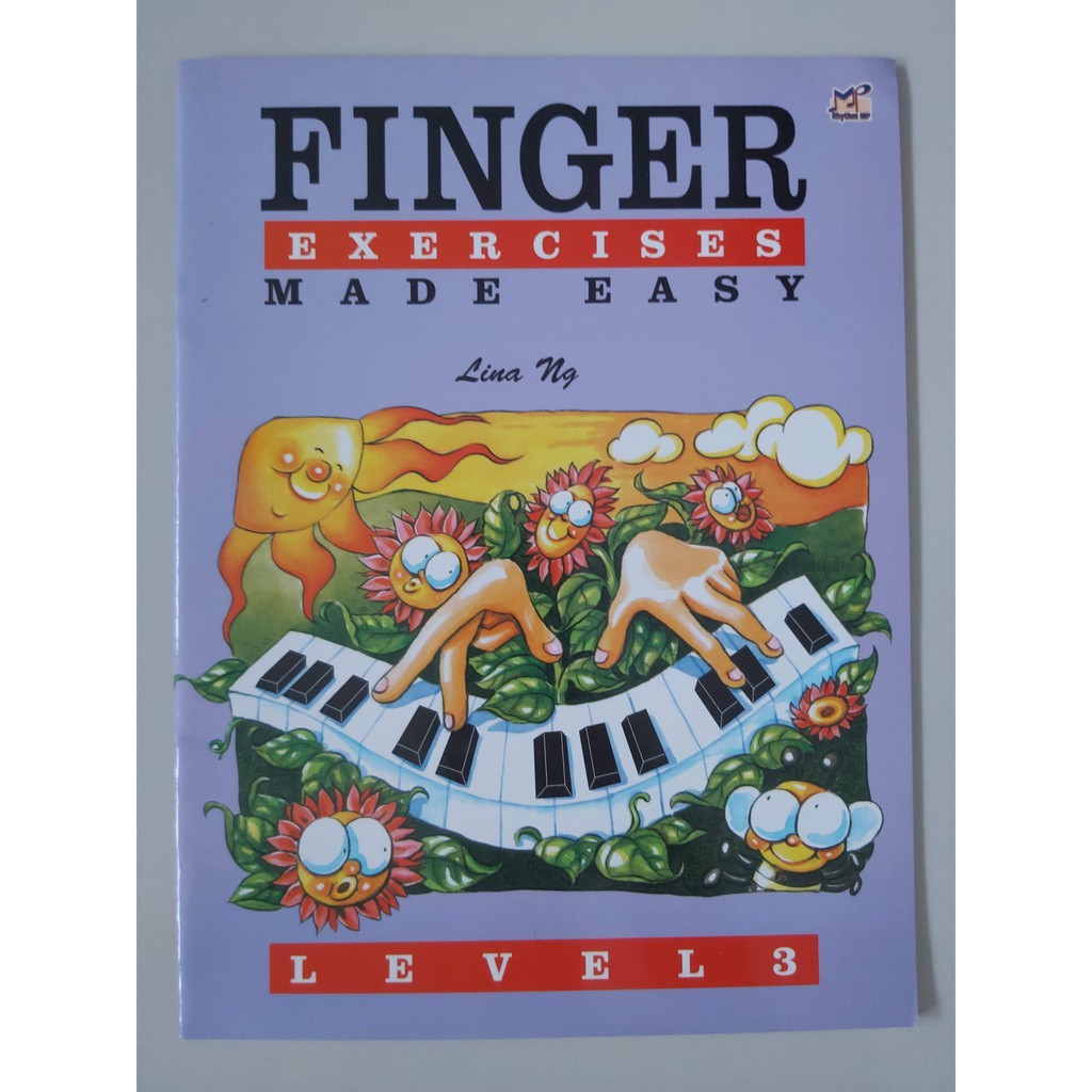 Jual Buku Piano Finger Exercises Made Easy Lina Ng Level 3 Shopee