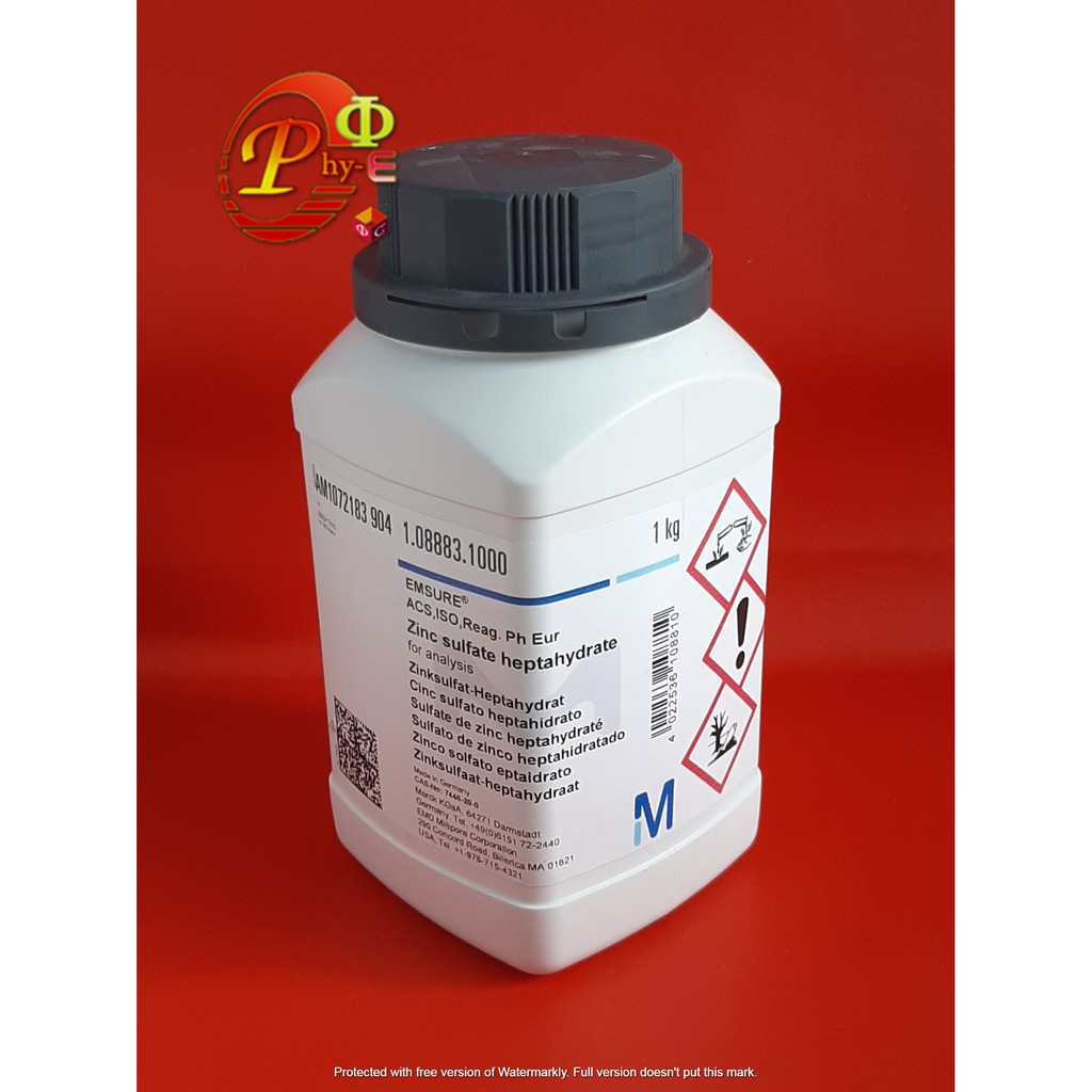 Jual Zinc Sulfate Heptahydrate for Analysis / Seng Sulfat / ZnSO4.7H2O