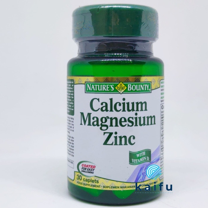 Jual Calcium- Nature's Bounty Calcium Magnesium Zinc Menguatkan Tulang 