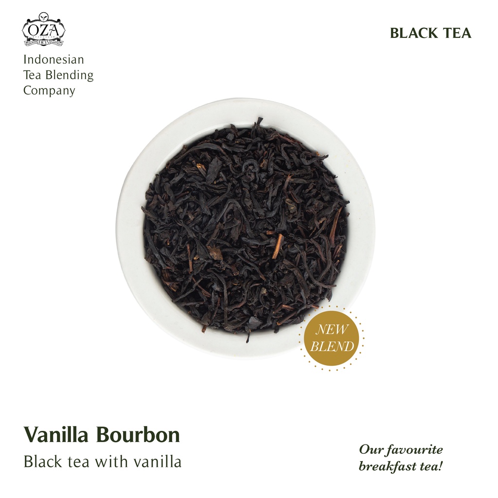 Jual OZA Tea - Vanilla Bourbon | Artisan Tea - Black Tea | Specialty ...