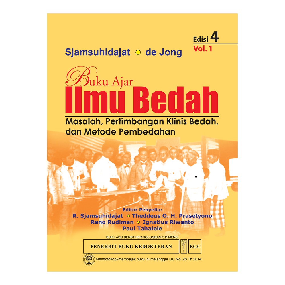 Jual Original Buku Ajar Ilmu Bedah Masalah, Pertimbangan Klinis Bedah