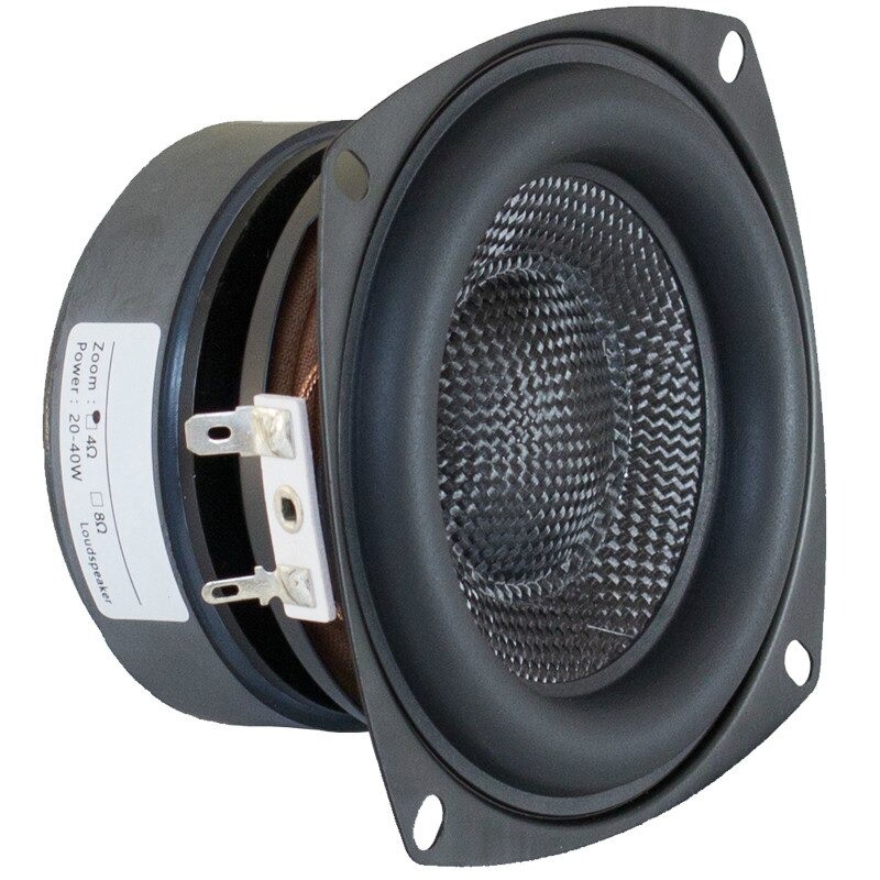 Jual GHXAMP 4 Inch Woofer Subwoofer Speaker Unit HIFI 4ohm 40W