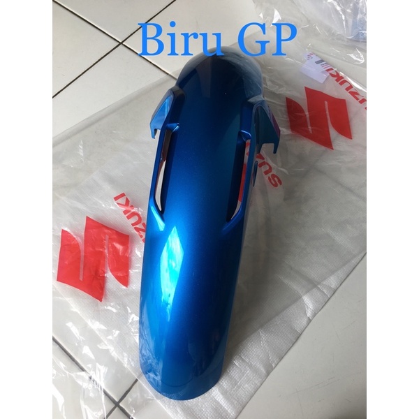 Jual Spakbor Depan Satria Fu Fi Hitam Biru Merah Putih Front Fender ...