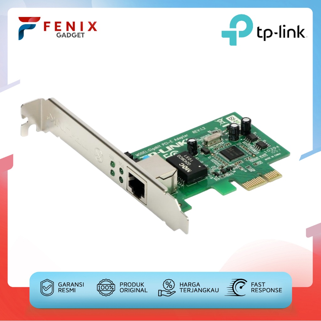 Jual TPLink TG3468 LAN Card Gigabit PCI Express Network Adapter