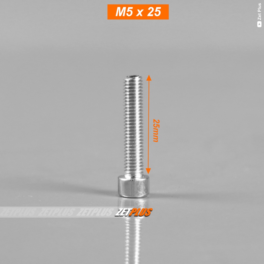 Jual BAUT L M5 (PUTIH) /allen bolt-baud baja blok mesin mini trail-atv ...
