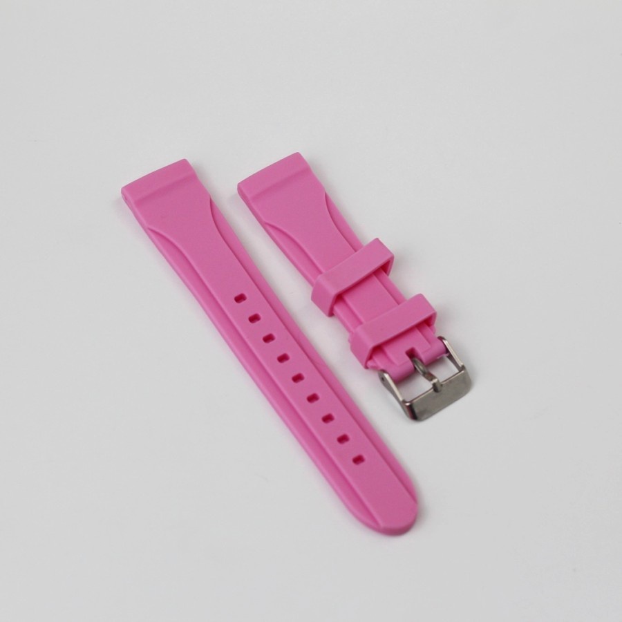 Jual Tali Jam Tangan Karet Leather Strap Rubber Ukuran Mm Mm