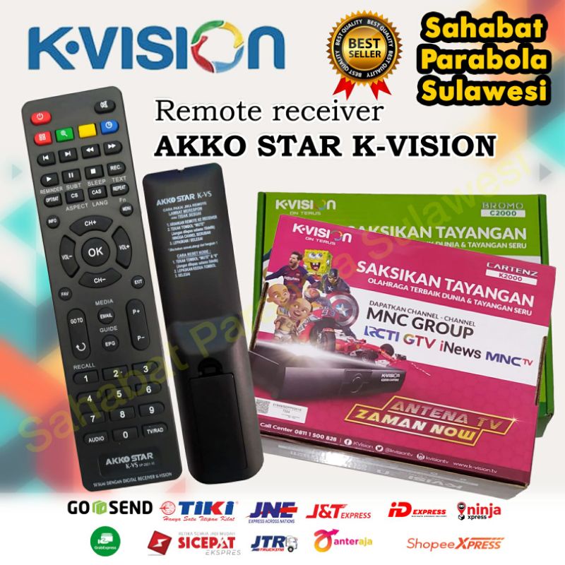 Jual REMOTE RECEIVER AKKO STAR KVISION Shopee Indonesia