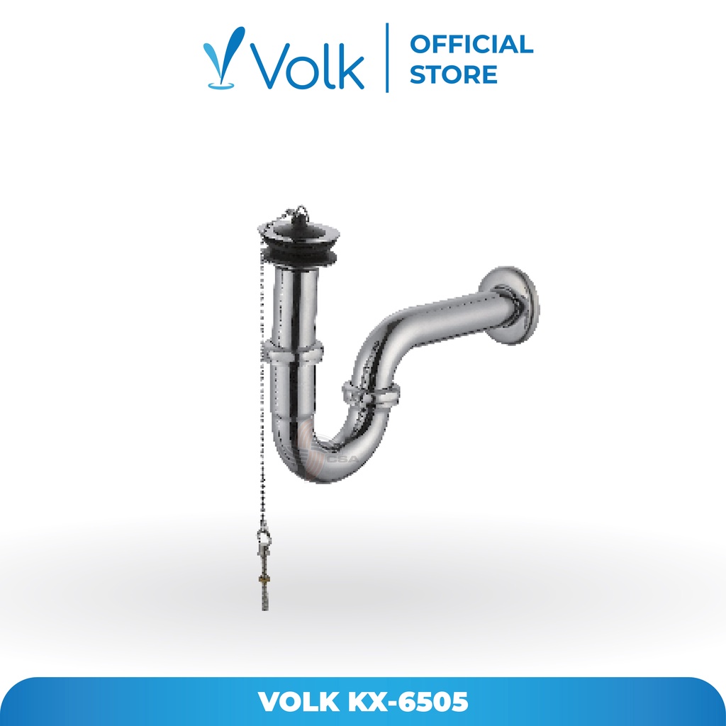 Jual Volk Kx Siphon Leher Angsa Komplit Set Kuningan P Trap Waste Fitting Brass