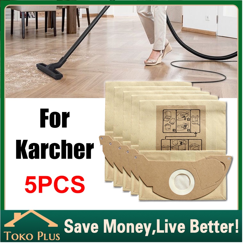 Jual Karcher Paper Filter Bag WD3 MV3 SE4001 Kantong Debu | Shopee ...