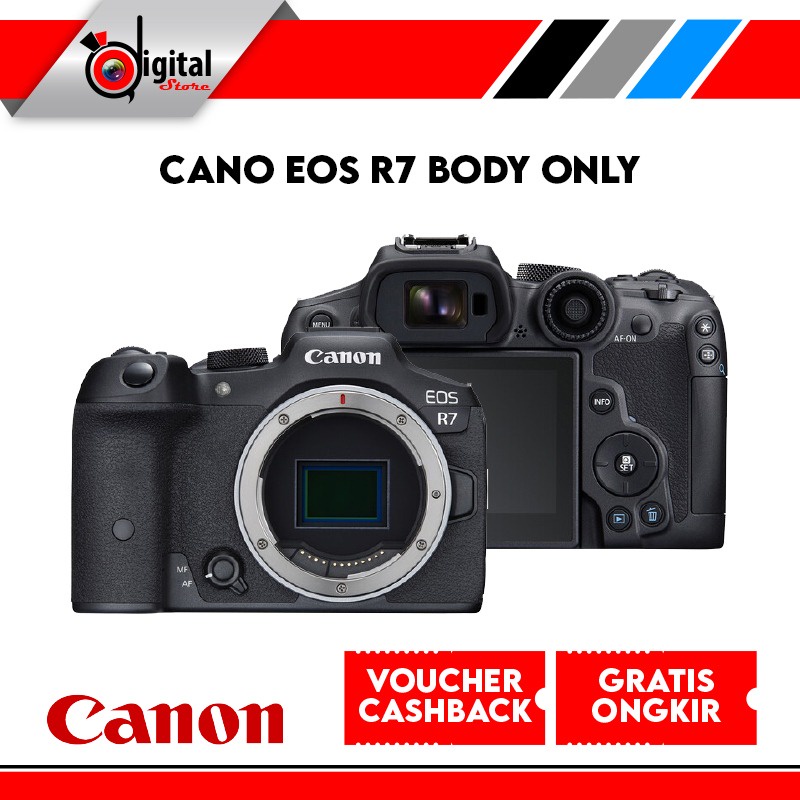 Jual Canon Eos R7 Body Only Mirrorless Camera Canon Eos R 7 Bo