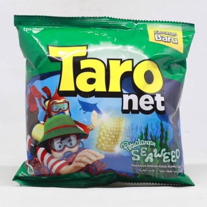 Jual TARO NET RASA POTATO BBQ | SEAWEED NETTO 2 PCS X 36 GR | Shopee ...