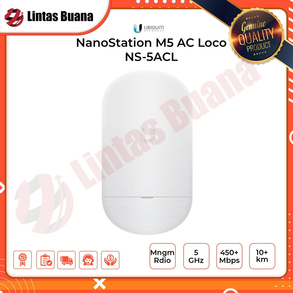 Jual Ubiquiti AirMAX NanoStation 5AC Loco - NS-5ACL | Shopee Indonesia