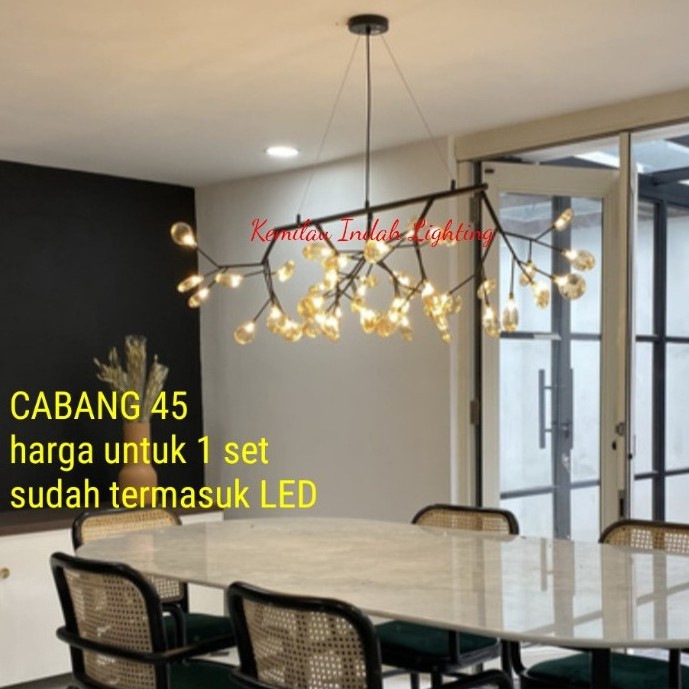 Jual Lampu Gantung Hias Firefly Meja Makan Island Table Nordic