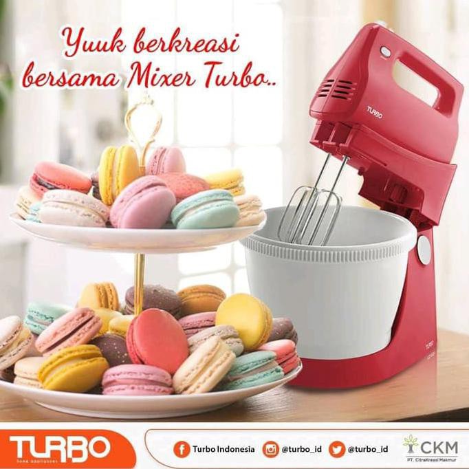 Jual TURBO Stand Mixer Com EHM 9090 Alat Pengocok Adonan Kue By Philips
