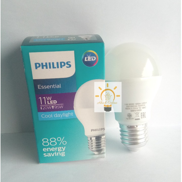 Jual LAMPU PHILIPS ESS LEDBULB 11W E27 6500K 230V 1CT/12 APR | Shopee ...