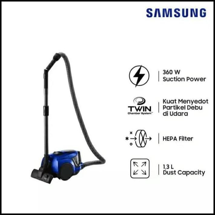 Jual Samsung Canister Vacuum Cleaner Penghisap Debu Vacum Biru
