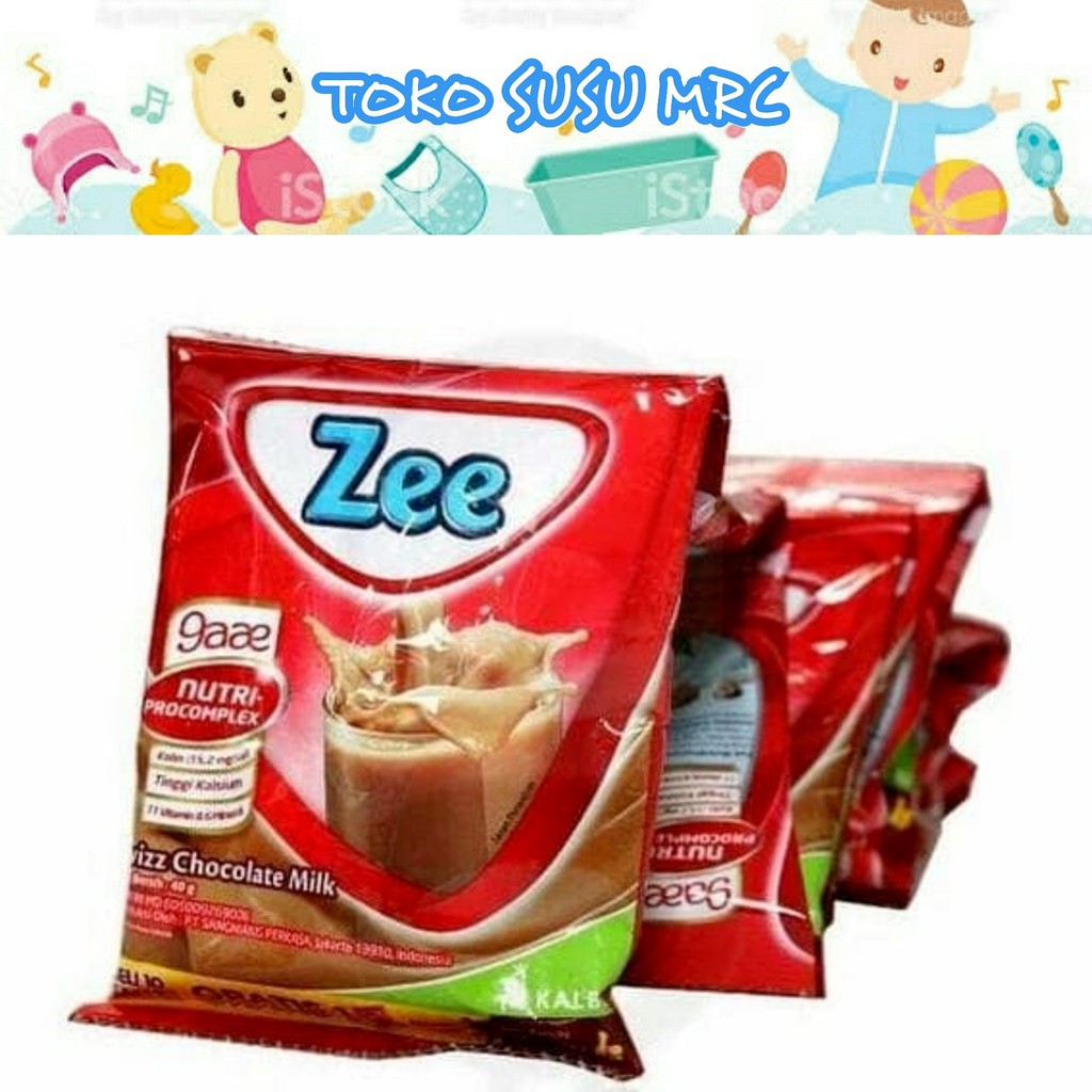 Jual ZEE RENCENG SWIZZ CHOCOLATE MILK 40GX10 / SUSU ZEE COKELAT ...