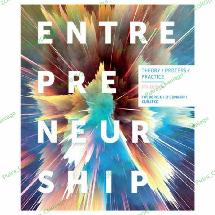 Jual JUAL Entrepreneurship Theory Process Practice 5th Fifth Edition By ...