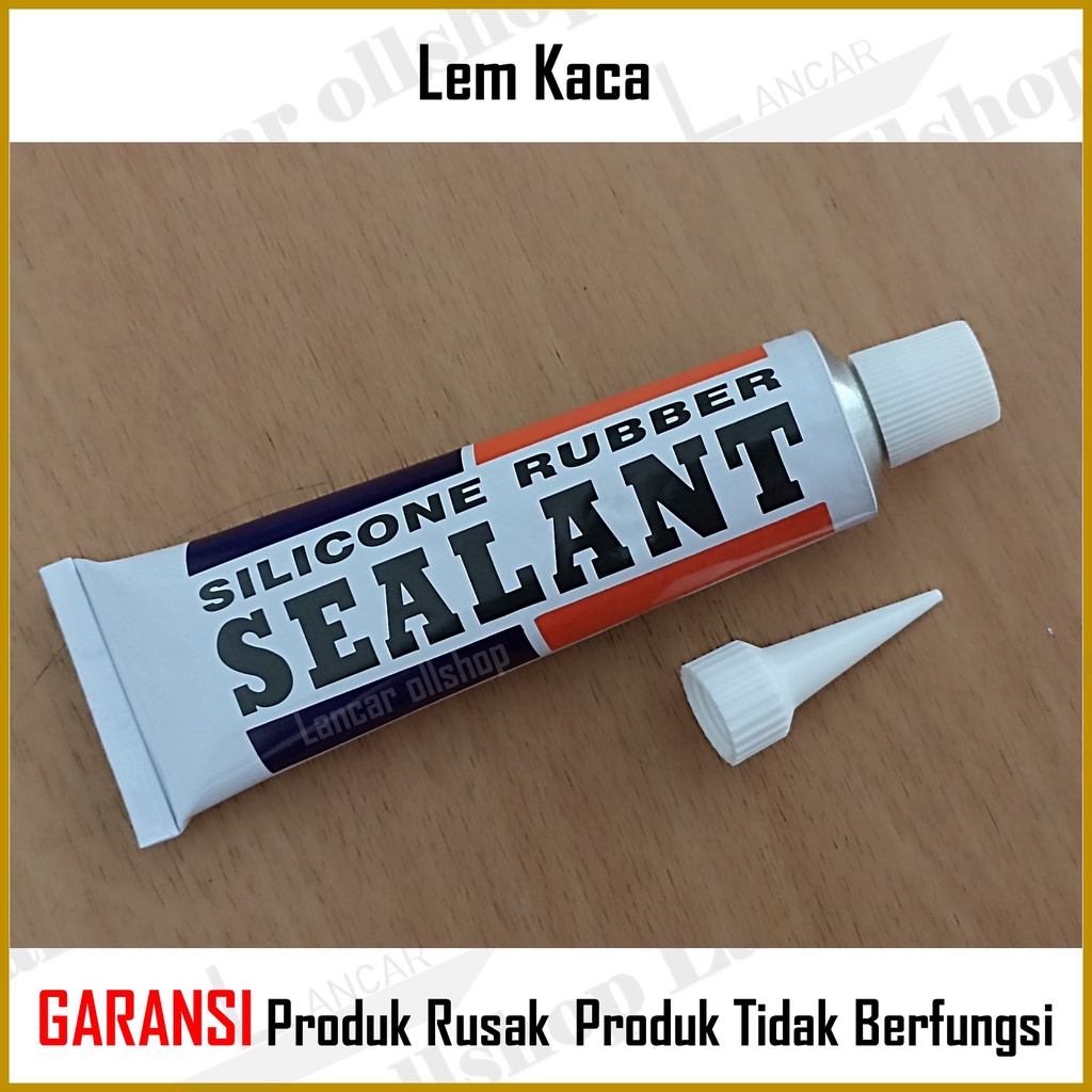 Jual Lem Akuarium Kaca Aquarium Silicon Silikon Sealant Sealent Silen Lem Silicone Sealant