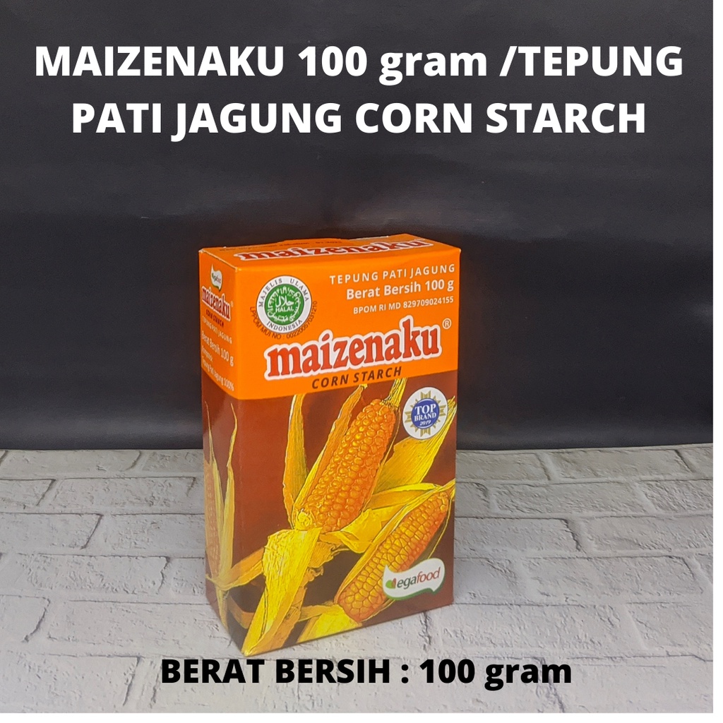 Jual Tepung Maizenaku 100 gr Tepung pati jagung corn strach | Shopee ...