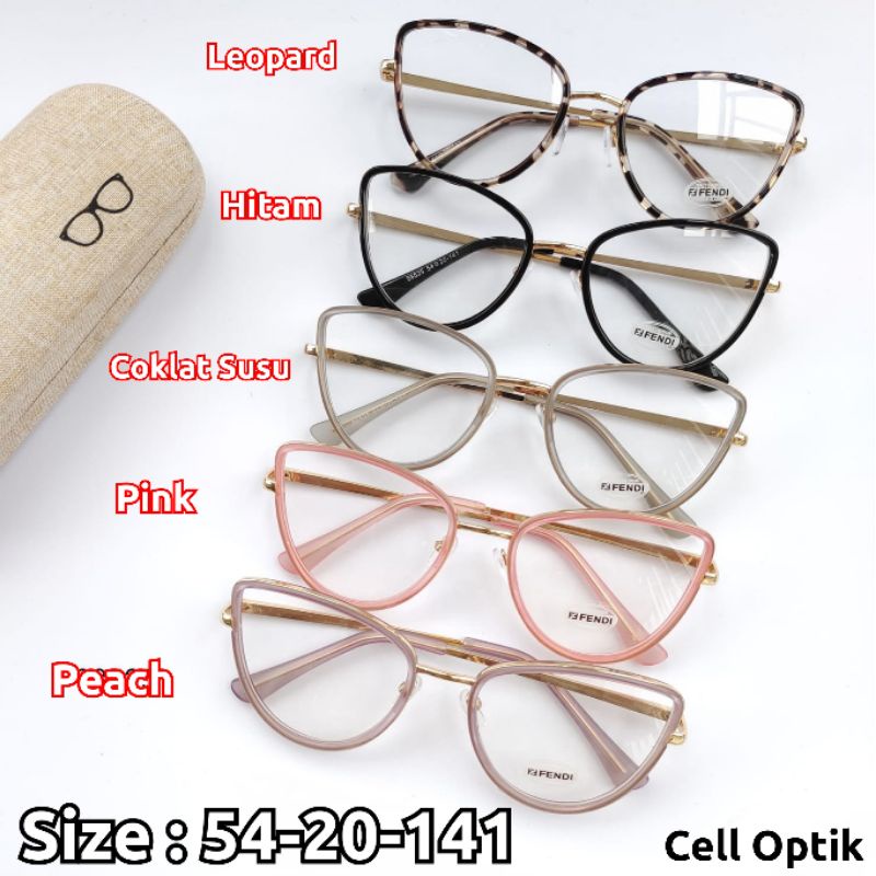 Frame kacamata fendi best sale