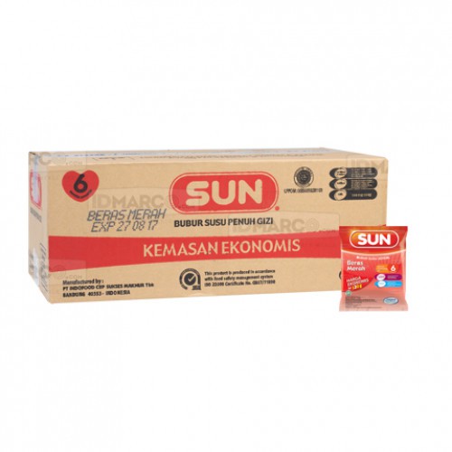 Jual 1 KARTON SUN SACHET BUBUR BAYI EKONOMIS 120 GR ISI 24 PCS | Shopee ...