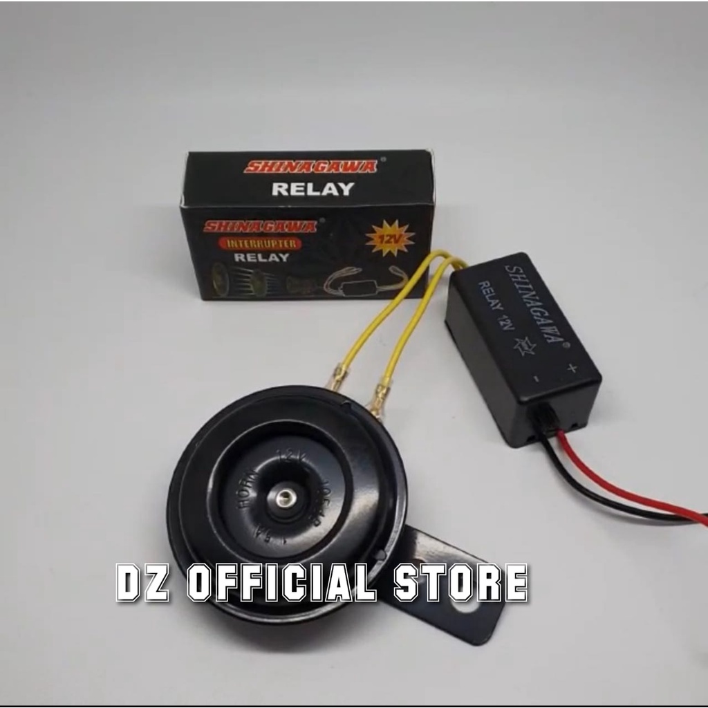 Jual PAKET KLAKSON BEBEK + RELAY KLAKSON PUTUS PUTUS 12 VOLT UNIVERSAL