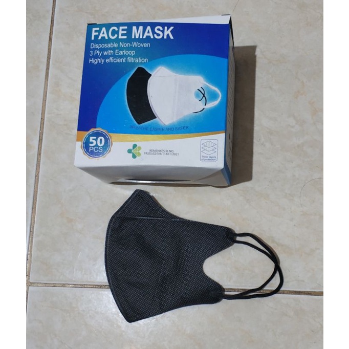 Jual Masker Duckbill Isi 50 Pcs Masker Duckbill 3ply Masker Kesehatan ...