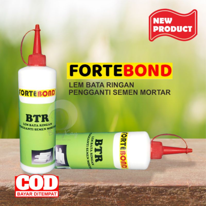 Jual Lem Bata Ringan Hebel Forte Bond Btr Pengganti Semen Mortar