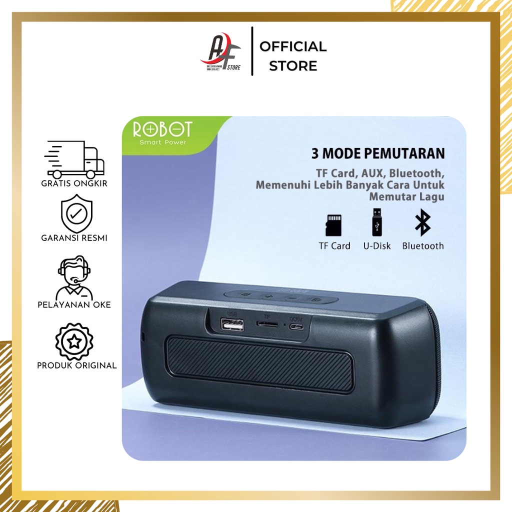 Jual Speaker ROBOT Bluetooth RB220 Original | Shopee Indonesia