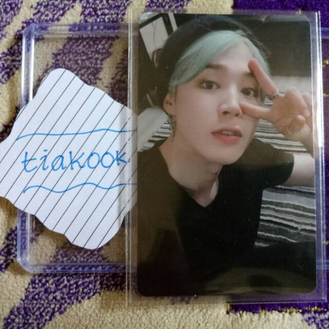 Jual [Ready] OFFICIAL PHOTOCARD JIMIN - BTS LY EUROPE DVD | Shopee