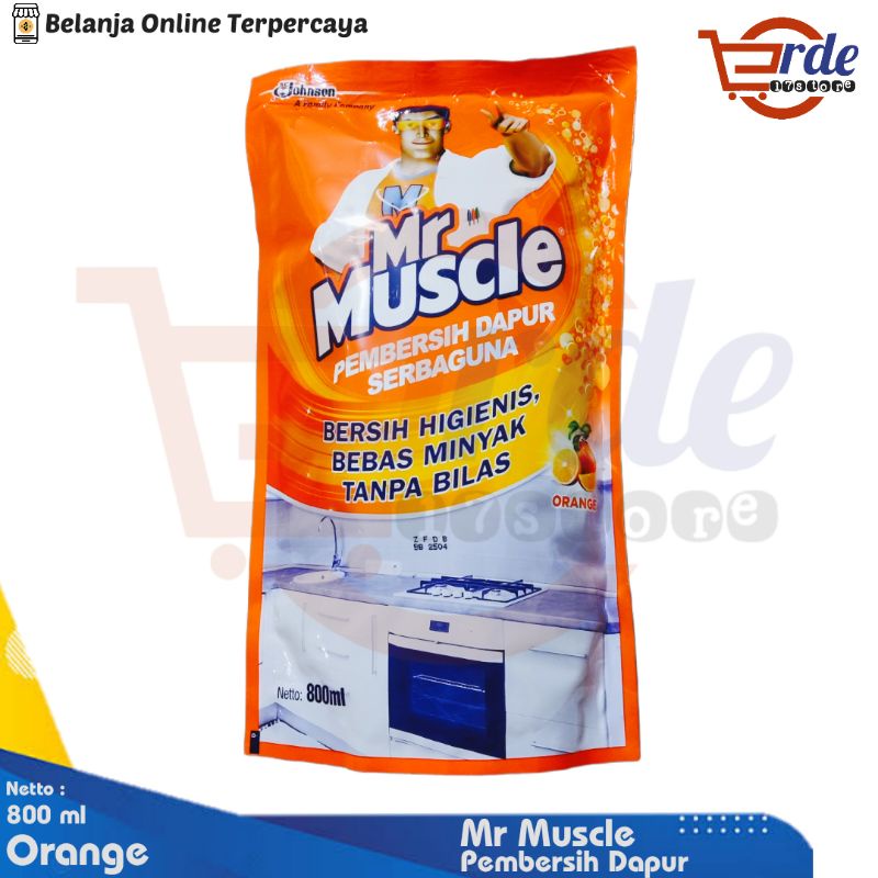 Jual Mr Muscle Pembersih Dapur 400 Ml Dan 720 Ml Shopee Indonesia