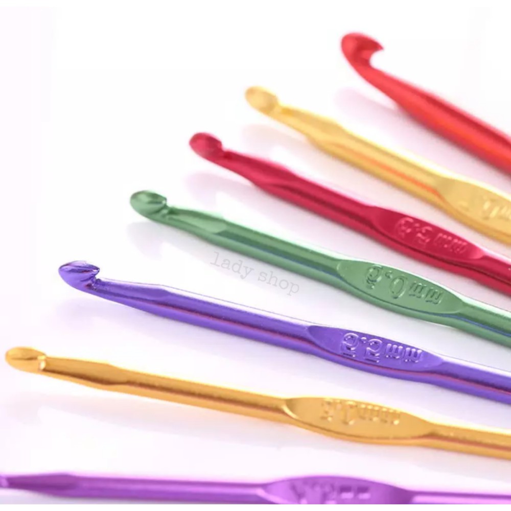 Jual Lady Shop Jarum Rajut Hakpen Set 14 pcs | Shopee Indonesia
