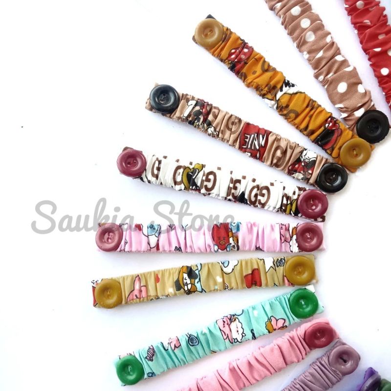 Jual Connector Masker Jilbab Pengait Masker Hijab Kain Katun Konektor ...