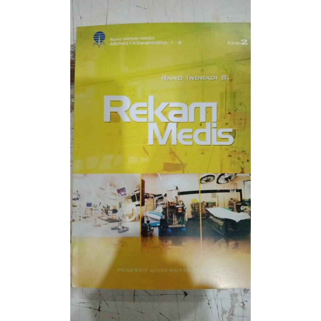 Jual BUKU REKAM MEDIS 2021 - RANO INDRADI | Shopee Indonesia